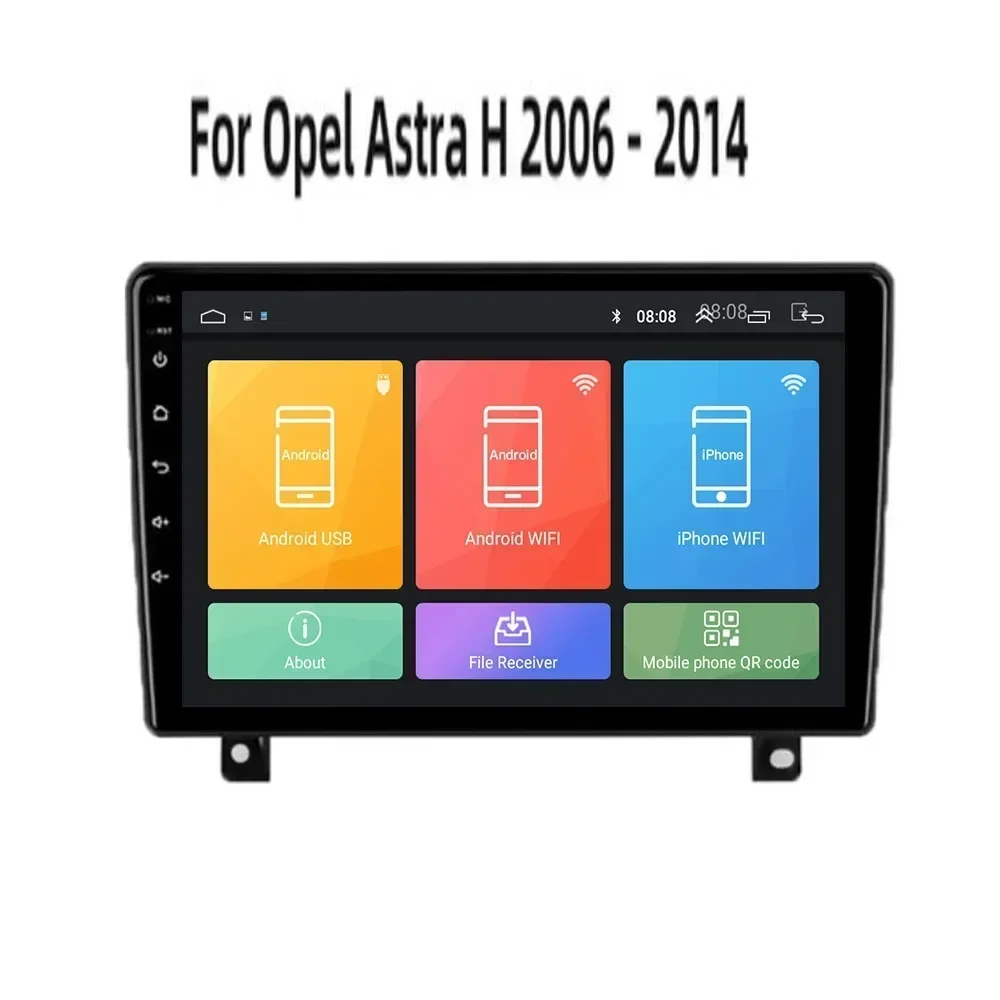 For Opel Zafira B 2005 - 2014 Astra H 2004 Car Radio Multimedia Video Player Navigation GPS Android 2din Camera