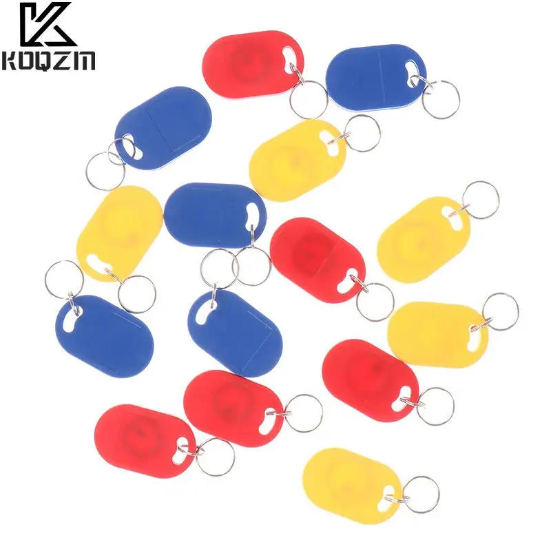

5PCS TK4100 Rewritable Tag Keyfobs Proximity Waterproof Access Control Card