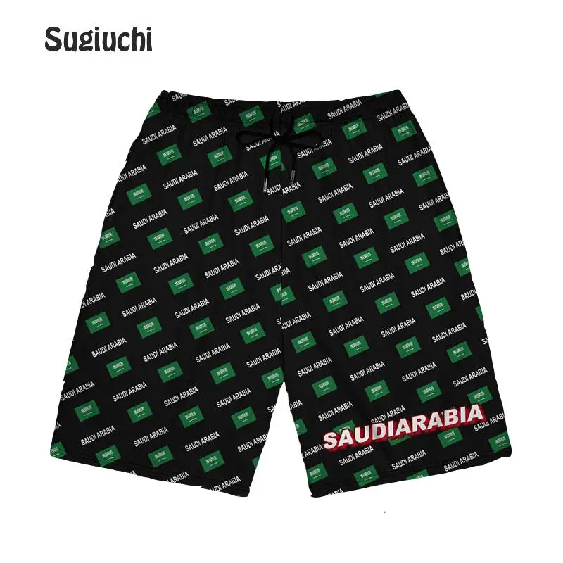 

Saudi Arabia Saudi Arabian SA SAU Men's Shorts Running Fashion Sports Sweat Board Shorts Streetwear Basketball Pants Summer
