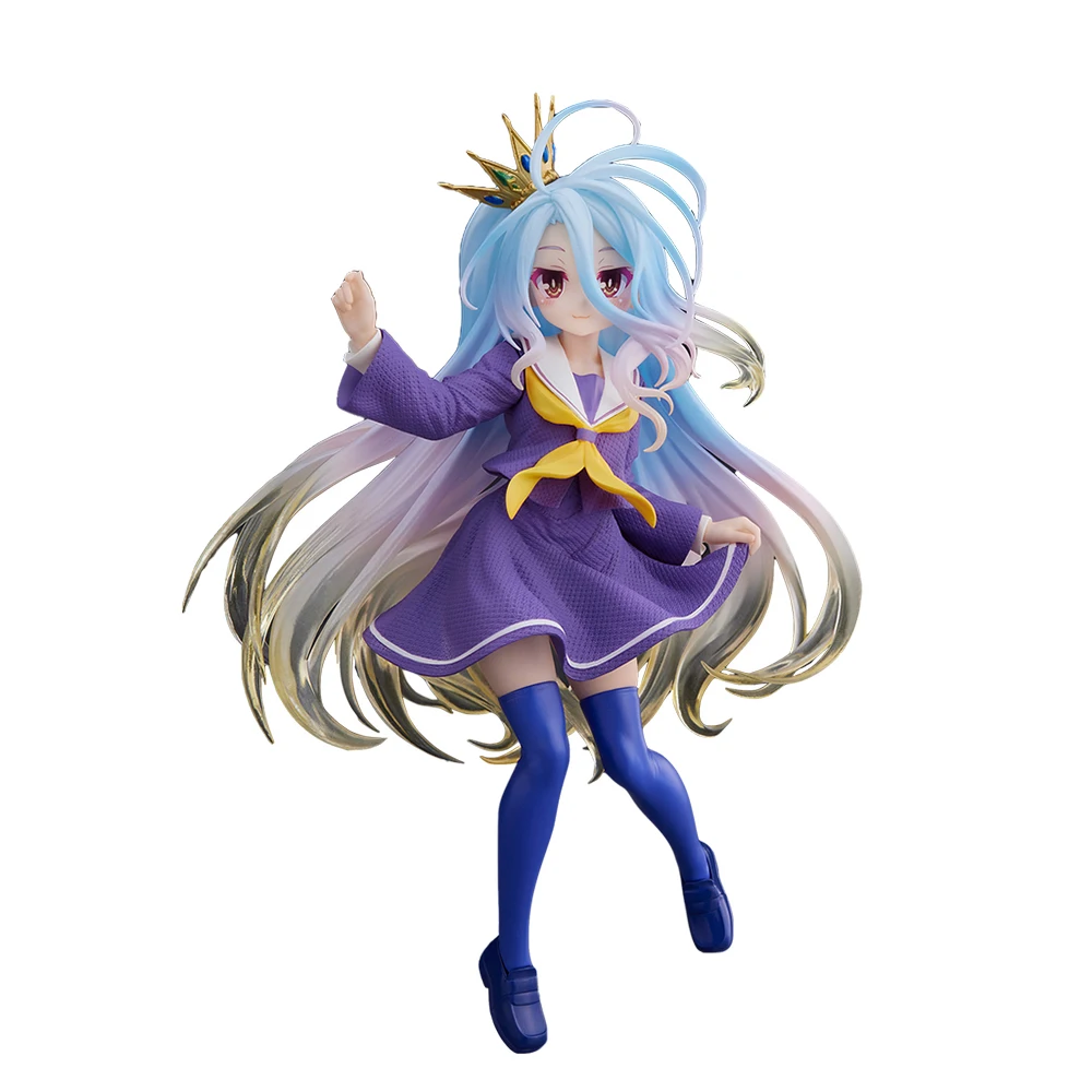

Original Taito Coreful Figure NGNL No Game No Life Shiro Uniform PVC Action Figure Doll Toys Model