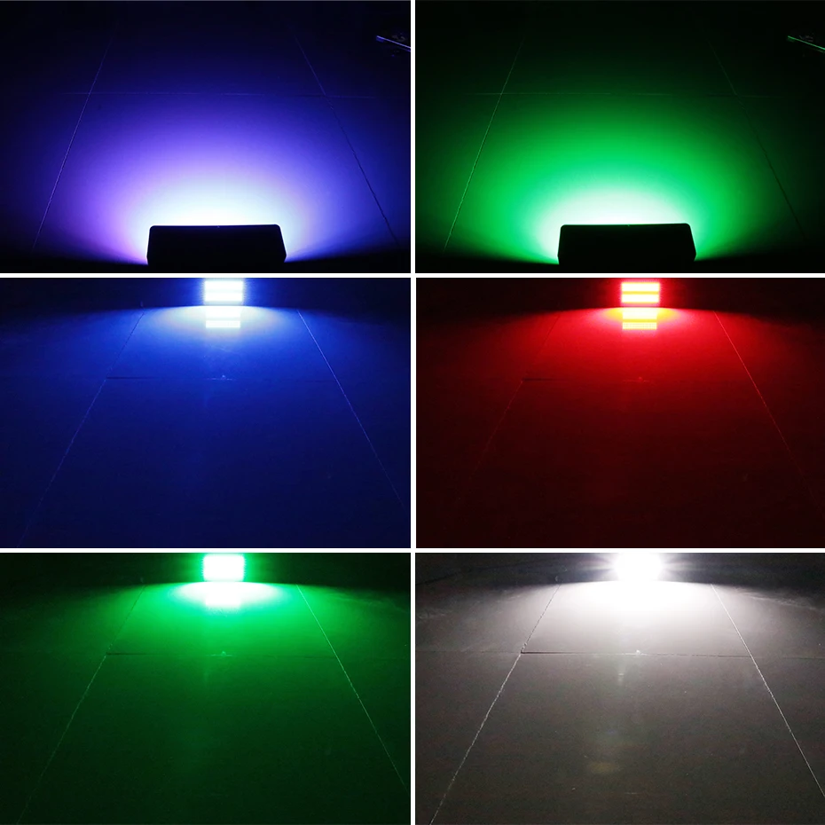 Цена Светодиодный RGB Стробоскоп ALIEN, Белый прожектор для дискотеки, вечеринки, праздничные Клубные сценические спецэффекты со звуковыми эффекта...