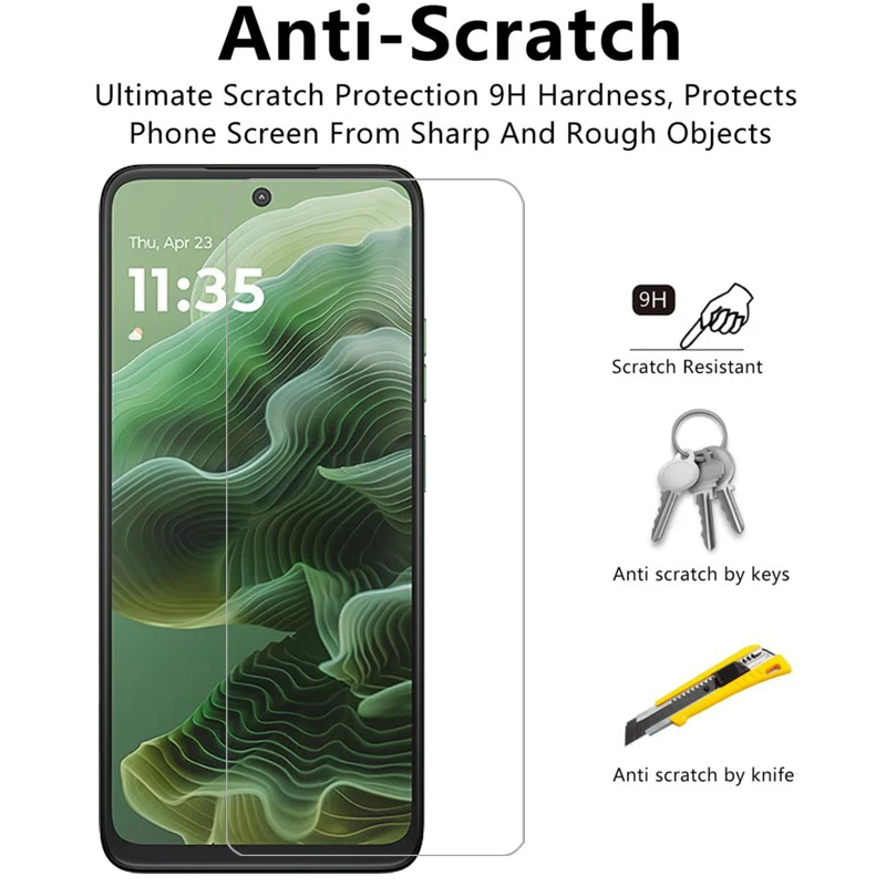 Защитная пленка для экрана motorola moto g35 защитное закаленное стекло на motorolag35 motog35 g 35