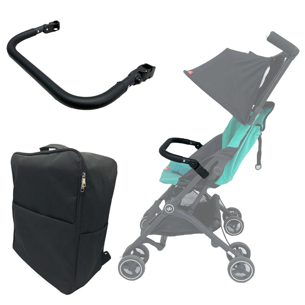 Travel Stroller Accessories Travel Bag Storage Bag Bumper Armrest for gb Pockit Air, gb Pockit+ All-Terrain, gb Pockit+ All City