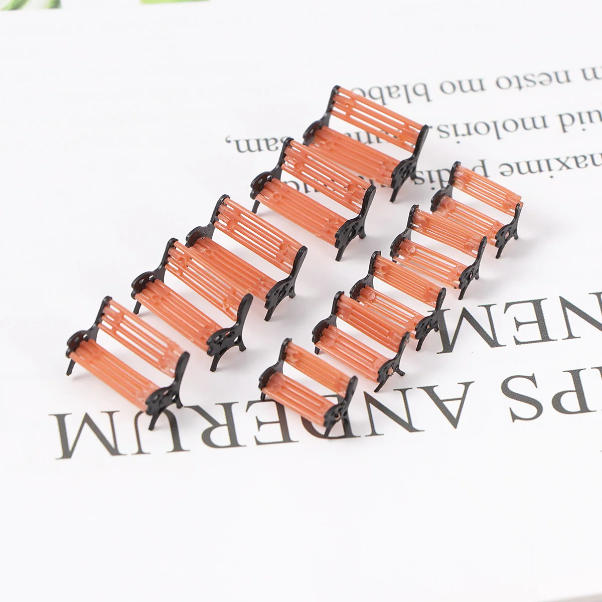 10 шт. песочный стол скамейка миниатюрная мебель микро пейзажные украшения