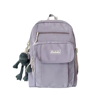 traveasy japanese high school women backpacks waterproof nylon large capacity casual school bags college lady laptop backpacks