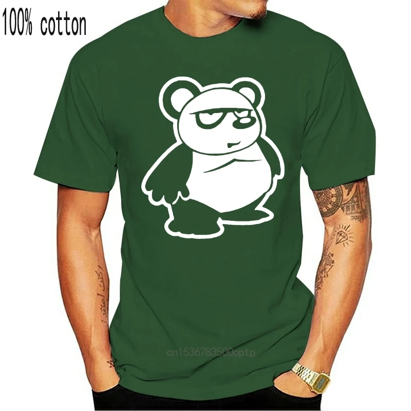 Мужская одежда NW футболка с принтом панды медведя забавная хипстерская