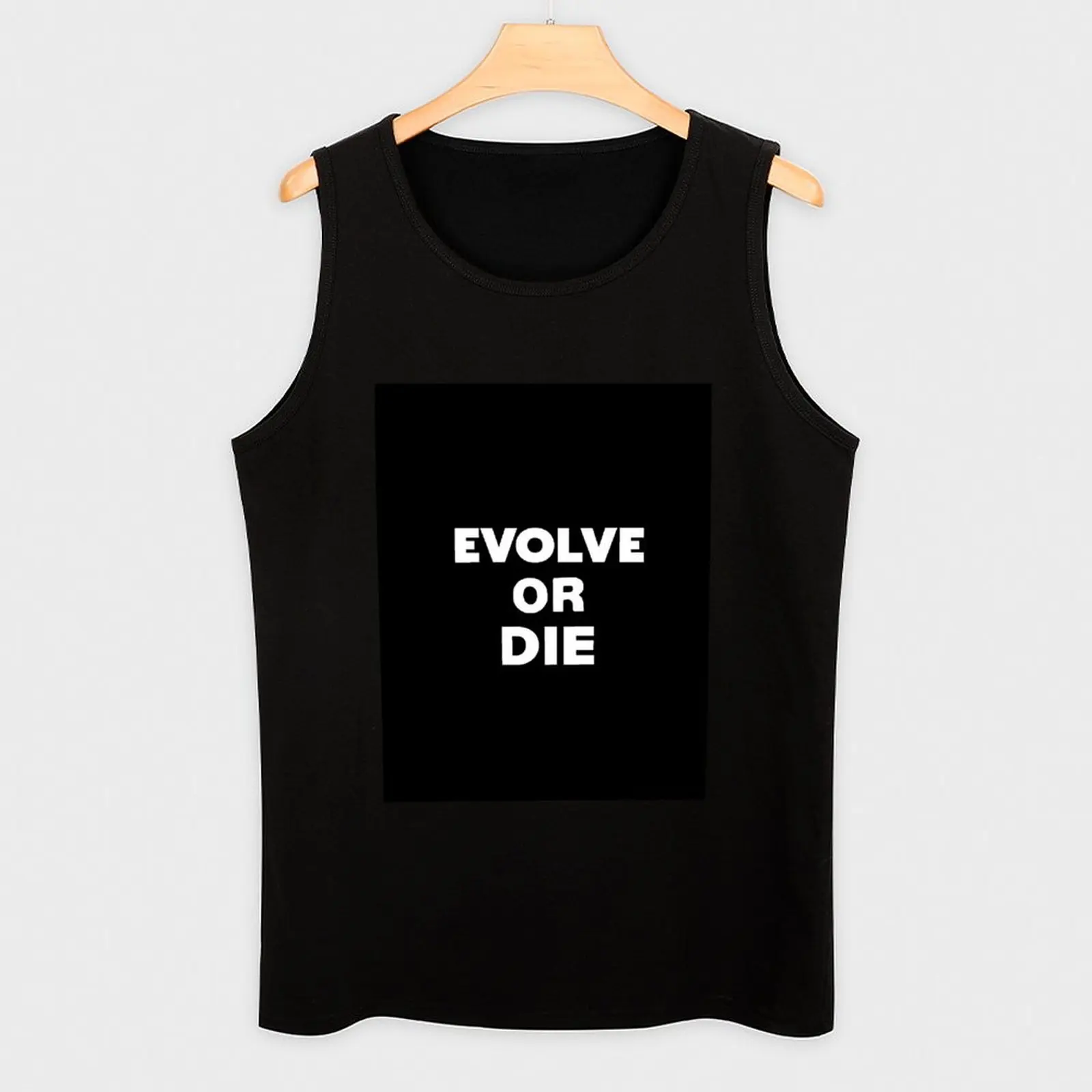 Lily Tomlin Evolve or Die Tank Top мужская футболка из хлопка