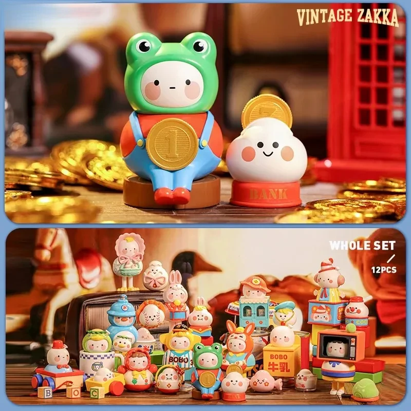 BOBO COCO винтажная серия ZAKKA аниме-фигурка сумка-угадай орнамент фигурки домашний