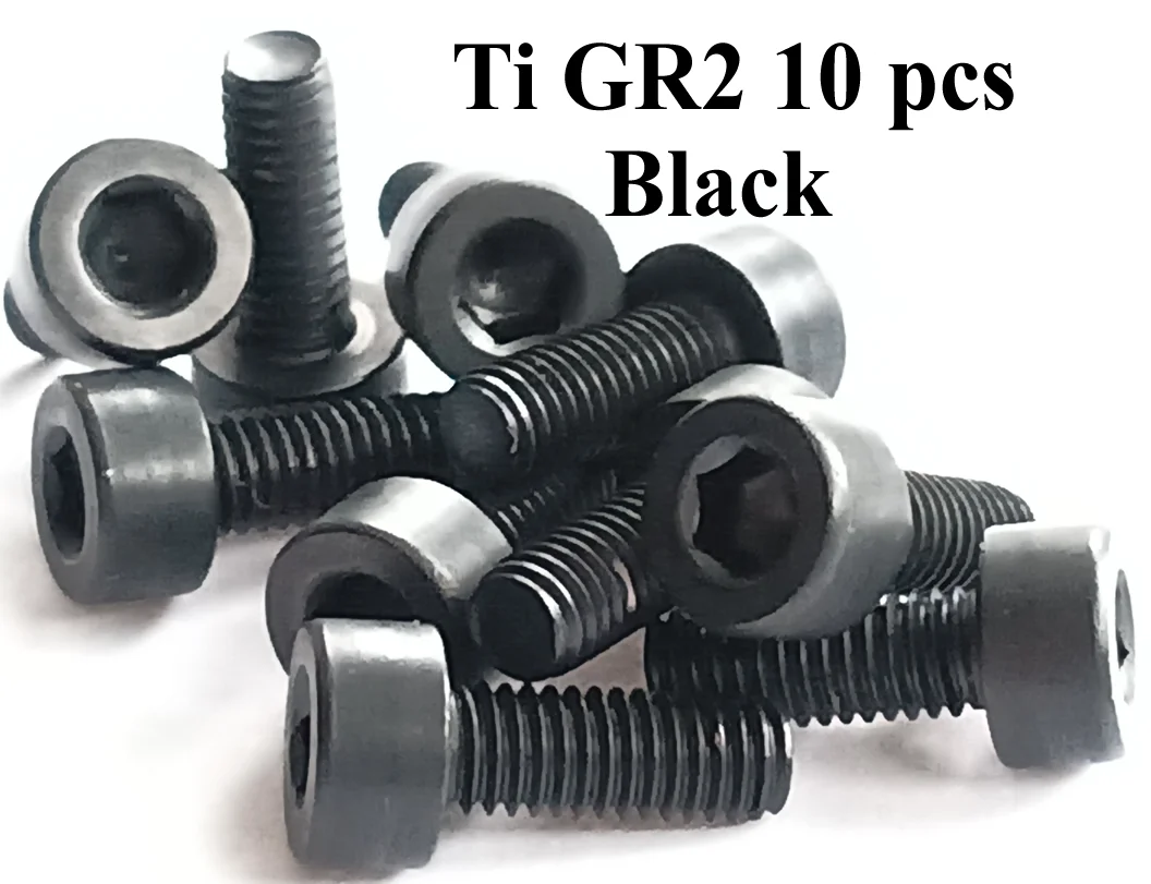 Титановый винт DIN 912 M3 M3x3 M3x4 M3x5 M3x6 M3x10 M3x12 M3x16 M3x20 M3x25 M3x30