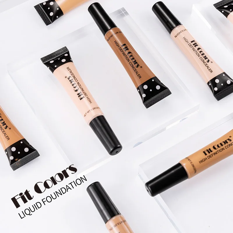 

8color hose concealer nude makeup facial nourishment liquid foundation waterproof oil control long-lasting skin brightening Cosm