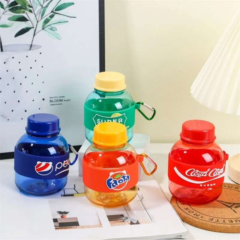 

Mini Water Bottle Cute Coke Water Bottle For Girls INS Style Outdoor Portable Plastic Water Bottles Creative Gifts For Friends