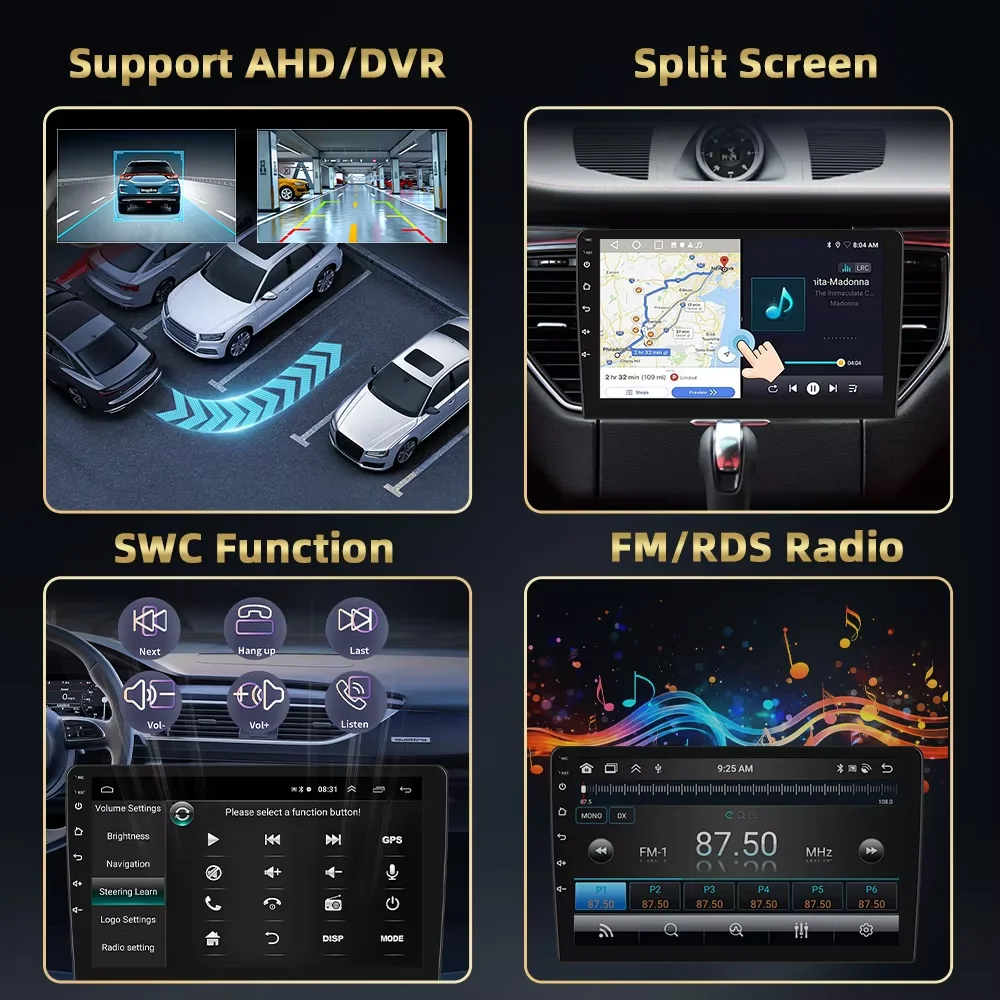 Автомобильная мультимедийная система с поддержкой CarPlay для FIAT SienaPalioAlbeaWeekend 1996-2004, Android 16, автомагнитола, видео, стерео, GPS, 2din, головное устройство (art.: 3920d92900872) - 3920d92900872