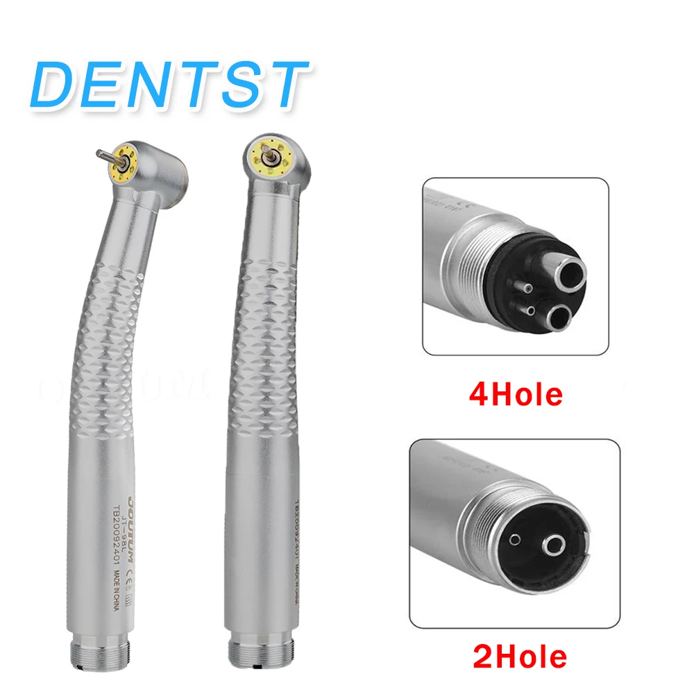 

High Speed 5 LED Handpiece Dental Dentistry Air Turbina Cartridge Rotor Water Sprays 2/4 Hole Standard Head Ceramic Bearing