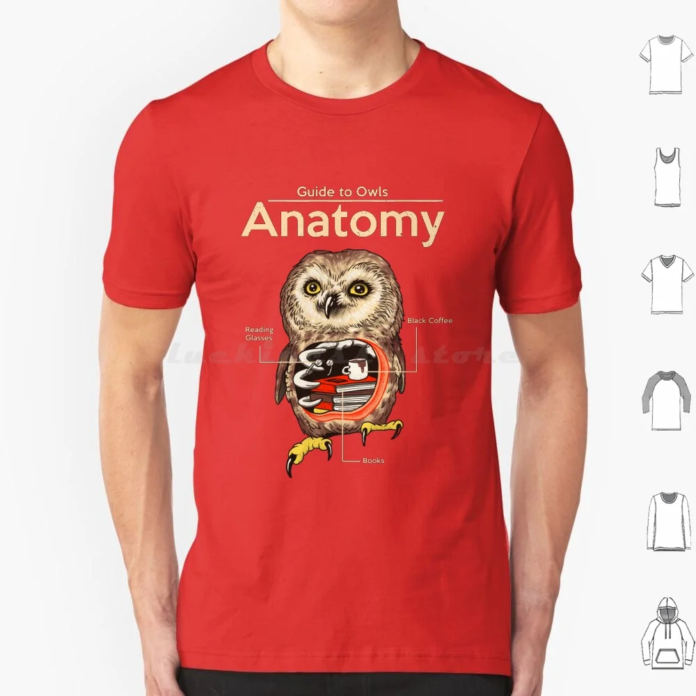 

Anatomy Of Owls T Shirt 6Xl Cotton Cool Tee Owl Owls Bird Birds Anatomy Animal Animals Cute Cool Owl Anatomy Funny Humor Owl