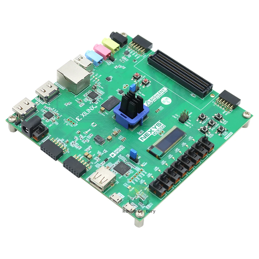 Фото Плата для разработки Digilent Xilinx Nexys Video Artix-7 200T FPGA, 410-316, 33650 слэшей, 13 МБ BRAM, 740 DSP, 512 МБ DDR3, Оригинал №3