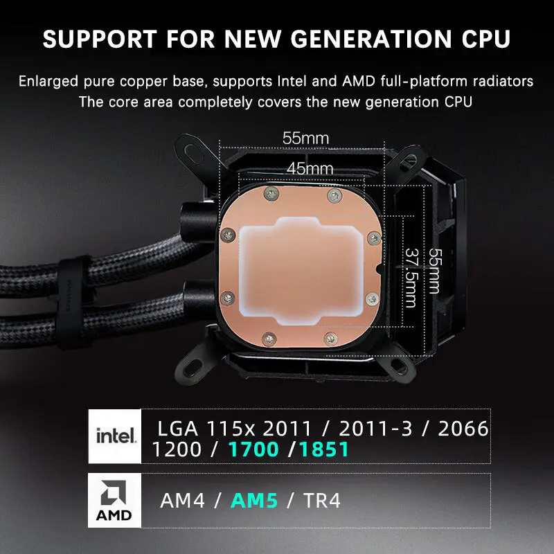 Универсальный радиатор водяного охлаждения PHANTEKS Glacier One 360 M25 G2