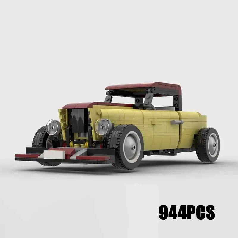 Конструктор Moc классический для детей винтажная модель автомобиля Fordd B