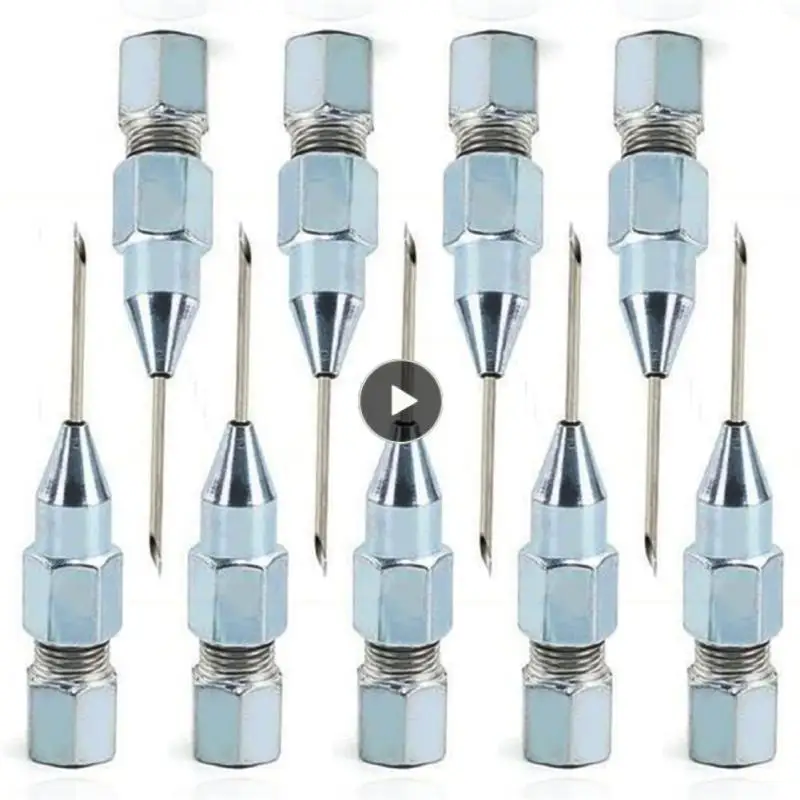 

Easy To Store Syringe Lubrication 0.9mm Needle Nozzle Distributor Nozzle Stainless Steel Needle Type Durable Needle Grease Tool