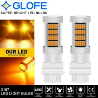 amber 3157 3057 led front turn signal light bulbs for dodge ram 1500 2500 3500
