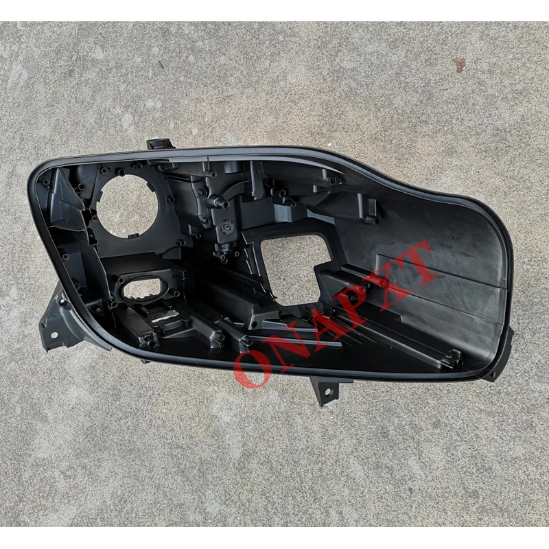Headlight Back Housing For Mercedes-Benz M-Class ML W166 2012-2015 Front Headlight Cover Black Base Bottom Protection Shell