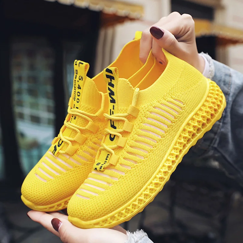 

New Women Casual Shoes Fashion Breathable Walking Mesh Flat Shoes Woman White Sneakers Women Vulcanized кроссовки женские