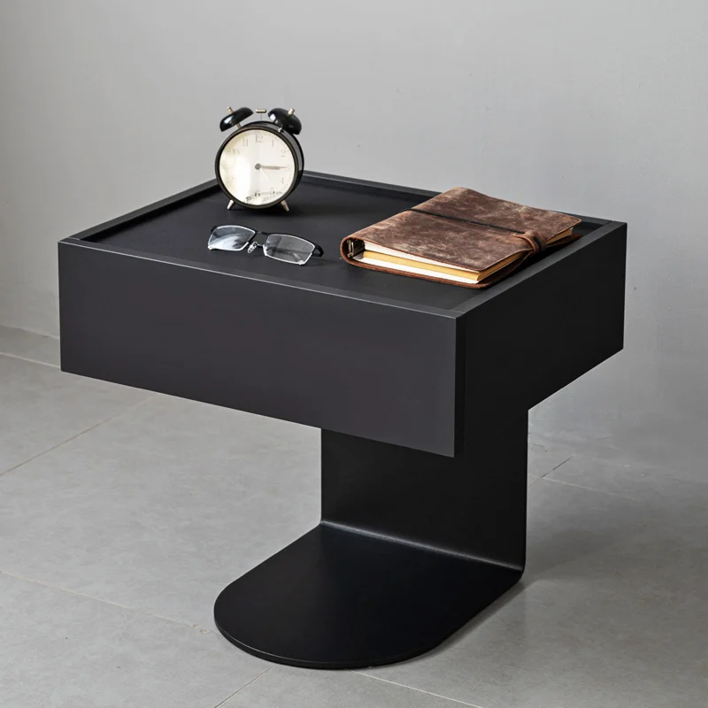 

Space Saving Night Stand Table Modern Luxury Mobile Drawers Mini Low Wooden Nightstand Bedroom Mesa De Noche Nordic Furniture
