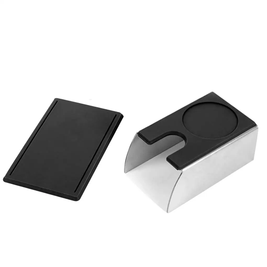 

Coffee Tamper Stand Stainless Steel Press Holder Detachable Trapezoid Tamper Stand Tool