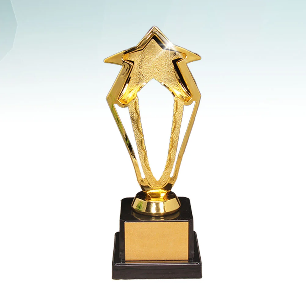 

1pc Award Trophy Plastic Premium Statues Reward Cup Trophies for Carnivals Celebrations Sports Competition