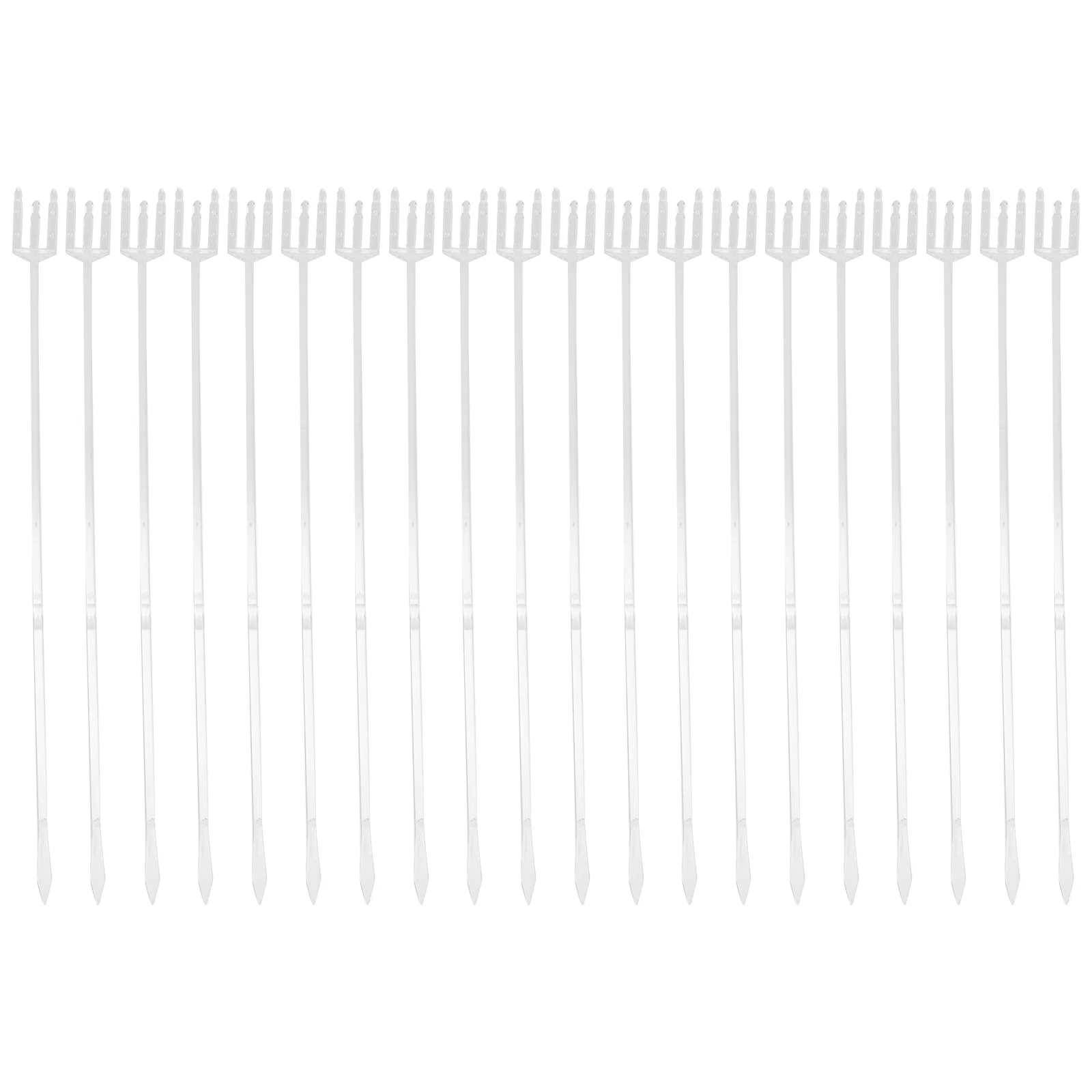 

80 Pcs Bouquet Card Insert Table Decorations Creative Floral Cards Holders Picks Flower Arrangement Memo Plastic