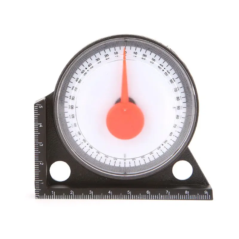 

Inclinometer Angle Finder High Accuracy ABS Ergonomic Design Level Meter Measuring Tool 0-360° Slope Physical Therapy