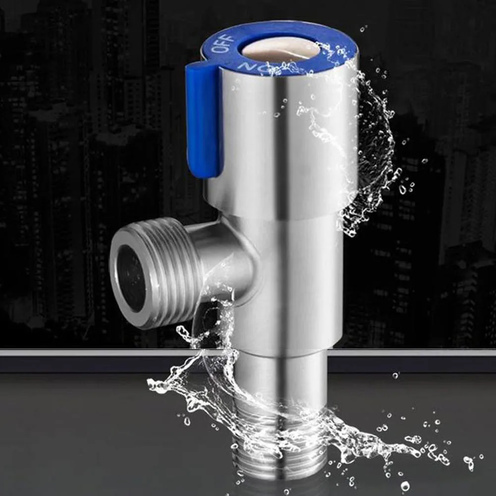 

Triangle Valve Toilet Water Stop Valve Water Heater Valve Stainless Steel For Bathrooms Kitchens Balconies Toilet Accessories