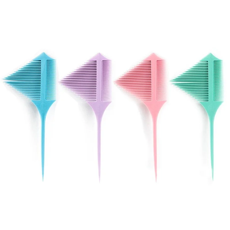 

Hair Dyeing Highlighting Brush Barber Styling Flexible Tail Hair Cutting Comb
