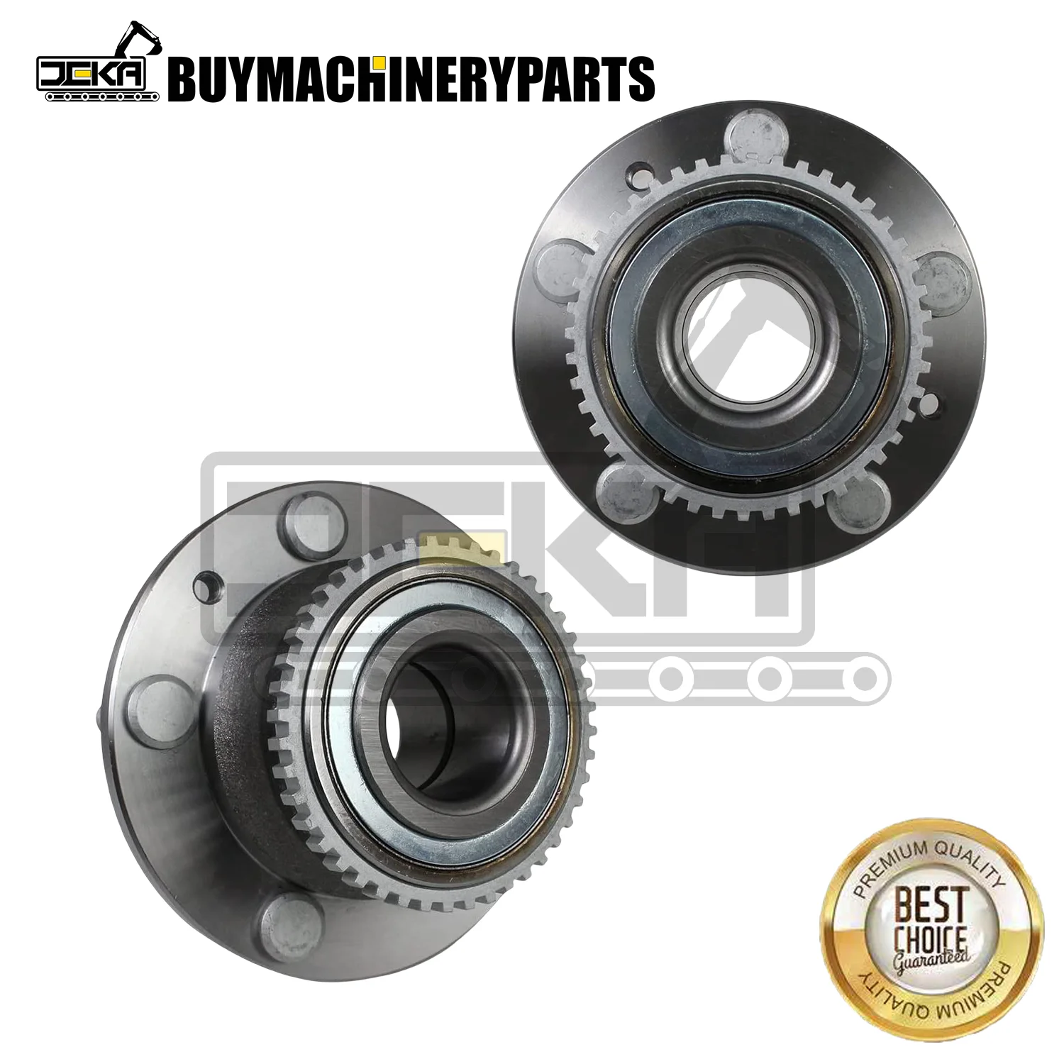 

[5 Lug FWD]512271 Rear Wheel Bearing and Hub Assembly Compatible with Ford Fusion, Mazda 6,Zephyr, Mercury Milan,2 Pack