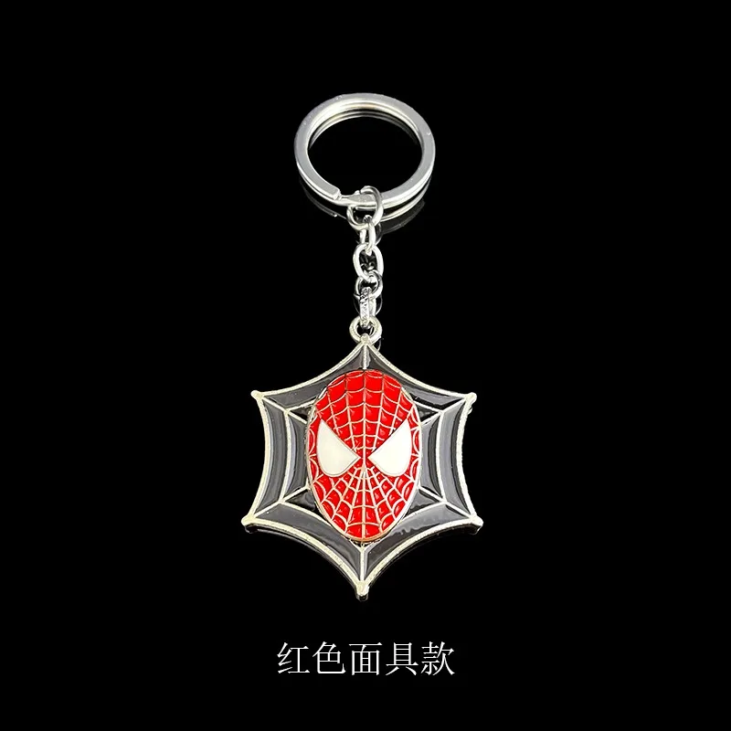 Marvel Мстители Человек-паук креативный мультяшный брелок-подвеска-поседа-спиннер