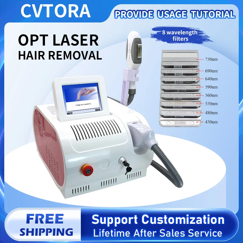 Многофункциональный IPL OPT аппарат для перманентного удаления волос эпилятор
