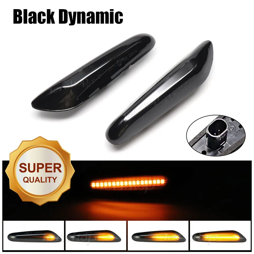 

Dynamic LED Turn Signal Side Mirror Light Sequential Blinker Bulb For BMW E46 E36 E60 E61 E90 E91 E92 E93 X1 E84 Car Assessories