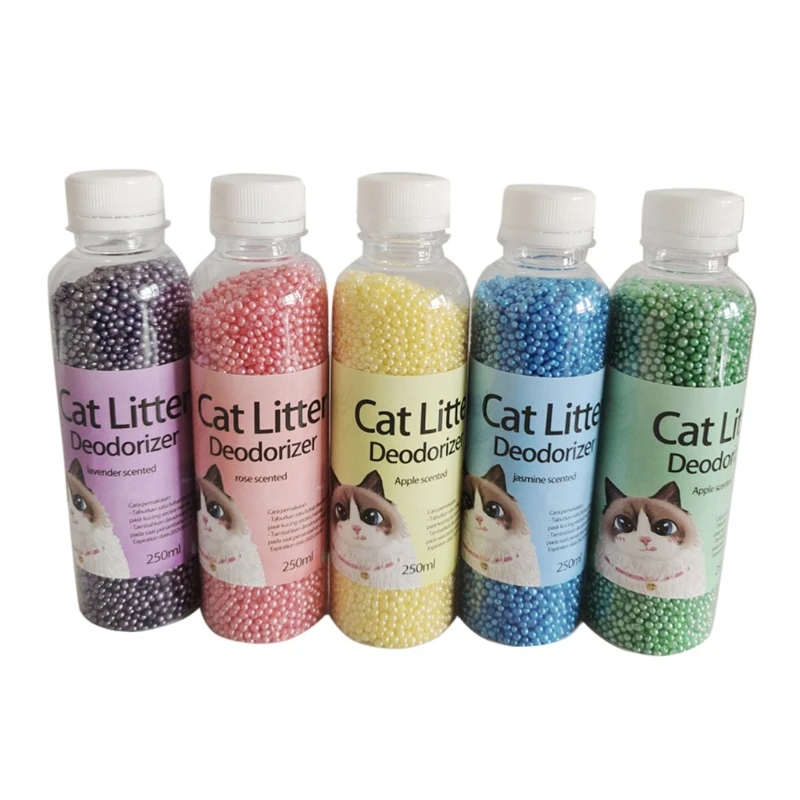 Deodorizer Crystals For Odor-elimination 250ml/8oz Odor Removal Beads  Pet Supply E9ld