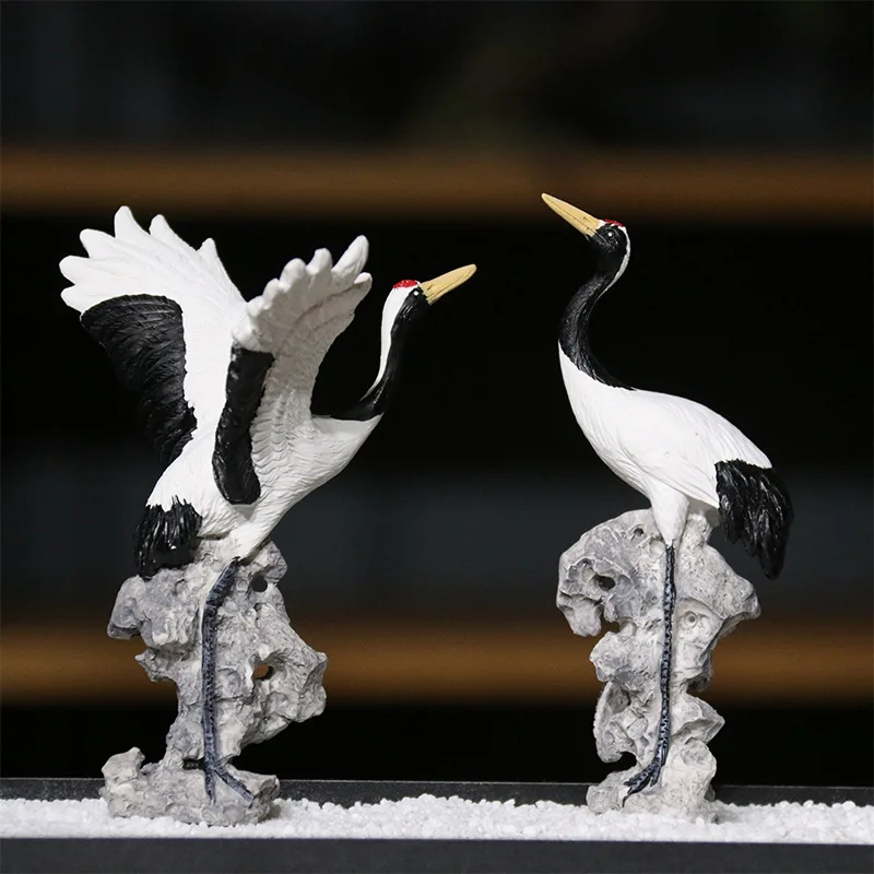 

Моделирование небольших белых крановых украшений рокерские воды микро-ландшафтный Ландшафтный кран украшения дома бонсай крановые украшения
