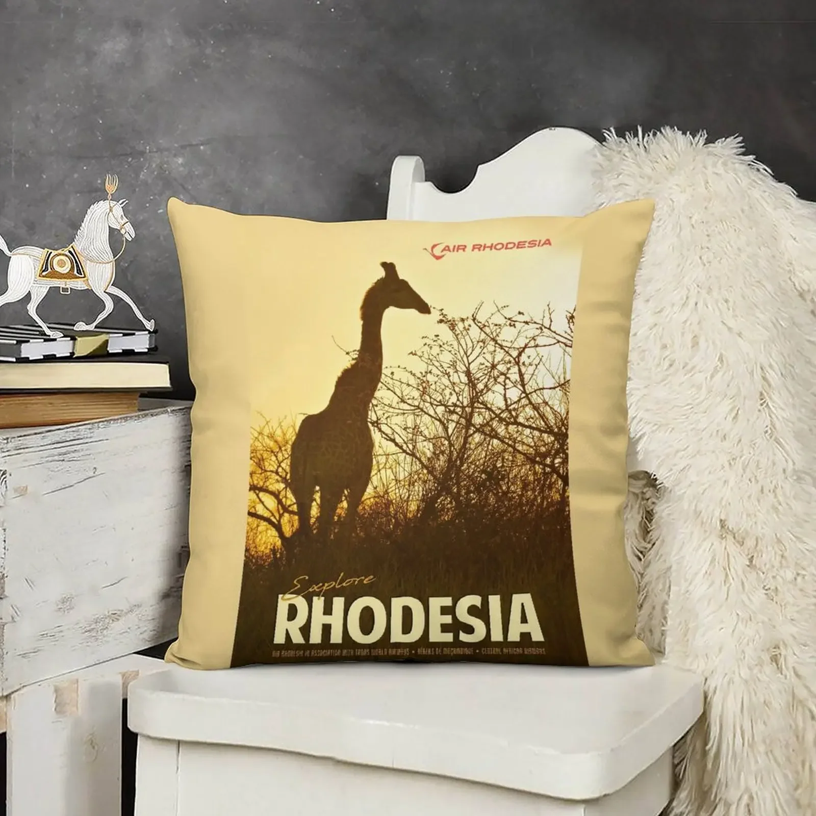 Чехол для подушки Vintage-Style Rhodesia