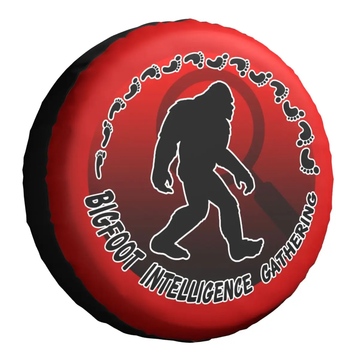 Bigfoot Intelligence Gathering Spare Wheel Tire Cover Case for Mitsubishi Pajero Sasquatch Vehicle Accessories 14" 15" 16" 17" Bigfoot Intelligence Gathering Spare Wheel Tire Cover Case for Mitsubishi Pajero Sasquatch Vehicle Accessories 14" 15" 16" 17"