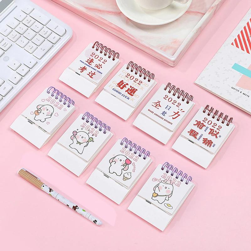 

2022 New Year Happiness Calendar Table Desk Calendar Desktop Calendar