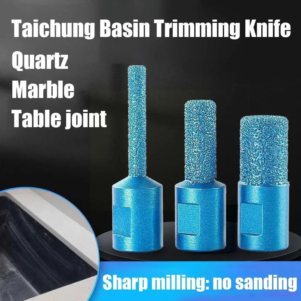 

Bench Basin Milling Cutter 5/10/15mm Angle Grinder Slotting Quartz Edges Polishing Tool Stone Trimming Trimming Cleaning He Y5X7