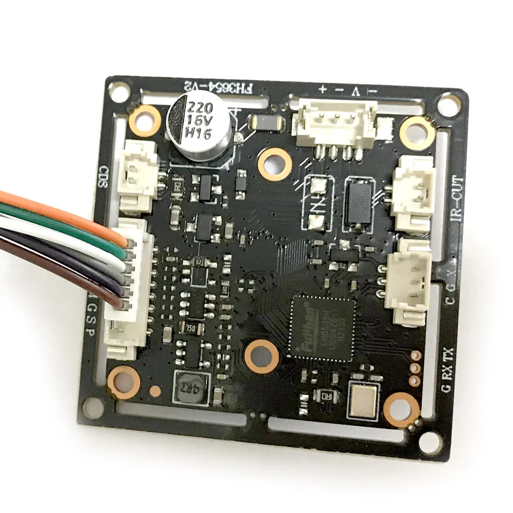 HD 1080P 2mp AHD TVI CVI CVBS 4in1 CCTV камера модуль CMOS PCB Материнская плата 1/2.9 "с OSD кабель