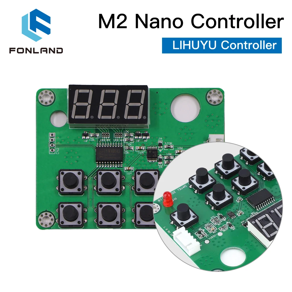 Лазерное управление FONLAND LIHUIYU M2 Nano материнская плата + панель управления ключ B