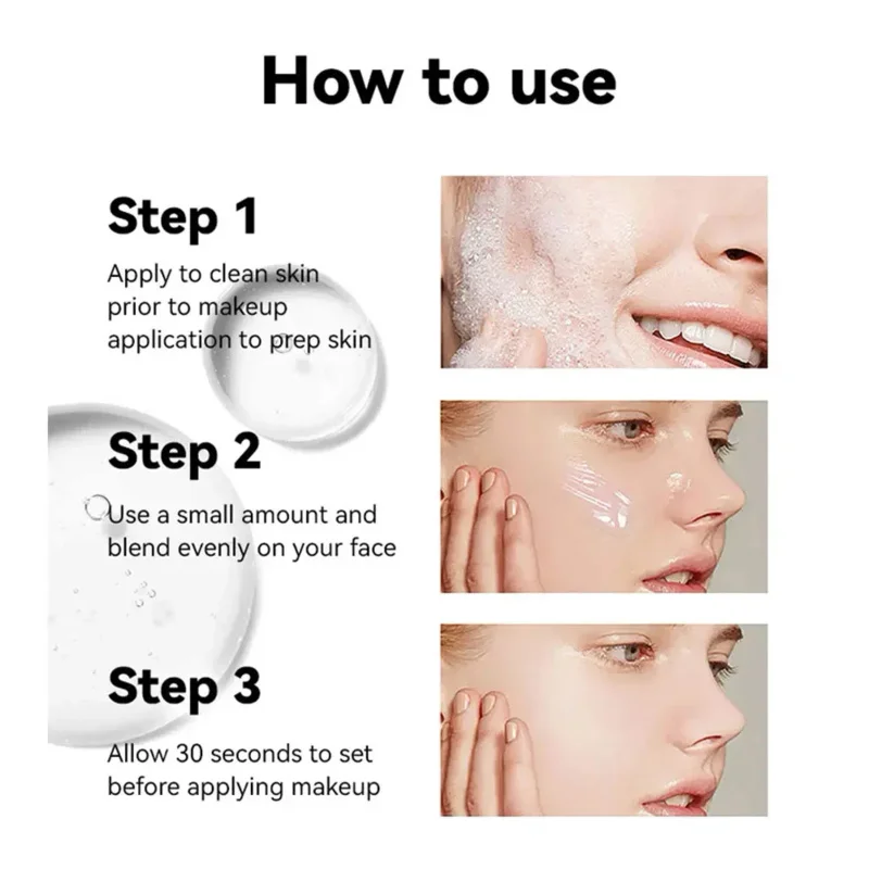 Праймер для макияжа регулирующий выработку кожного сала с витаминами А С Е