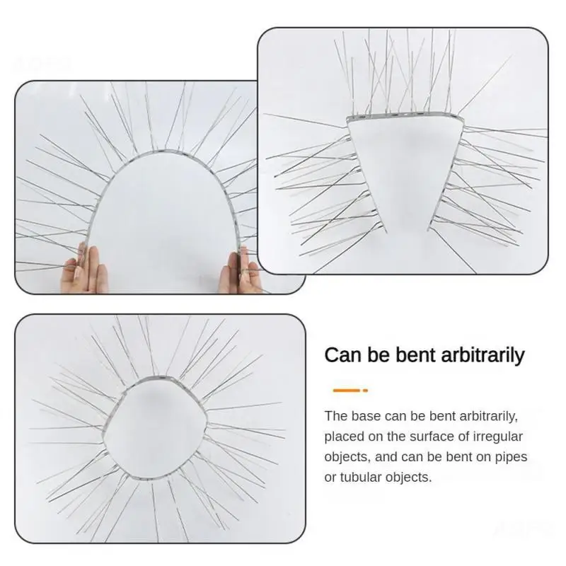 

Garden Bird-repellent Needle Lengthened Stab Arbitrarily Bent Strong Anti-corrosion Anti-rust Garden Supplie Anti-bird Sting