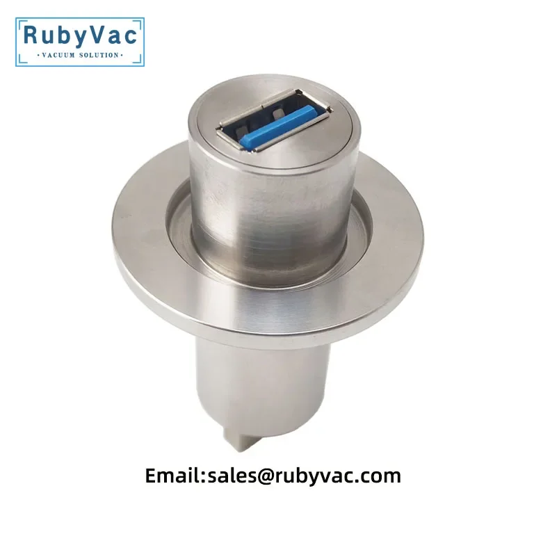 Проход RicherVac KF25 с одним портом USB3.0 из нержавеющей стали 304 для вакуумных фитингов