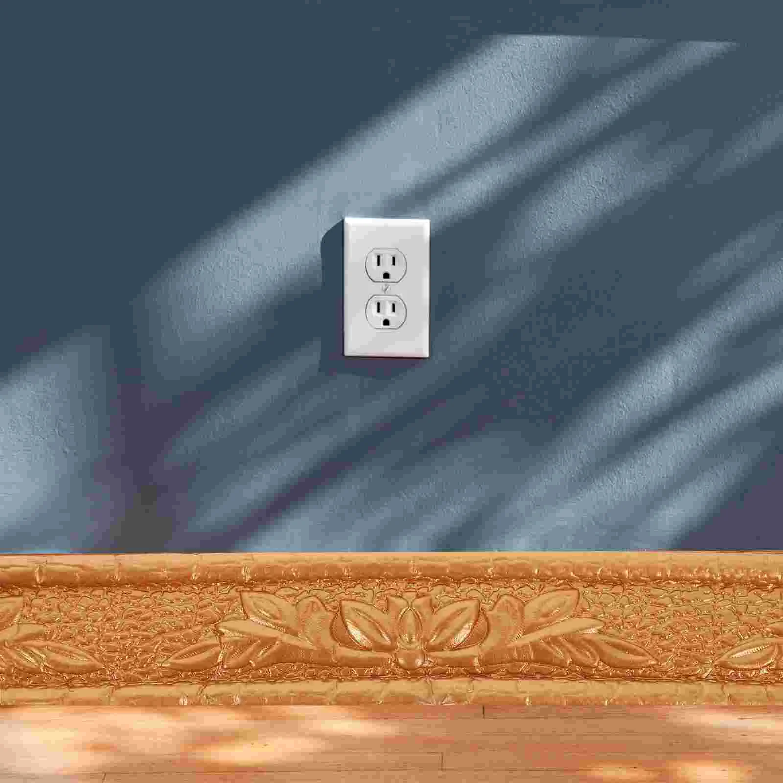 2-х рулонов декоративной настенной угловой отделки пилинг и наклейка