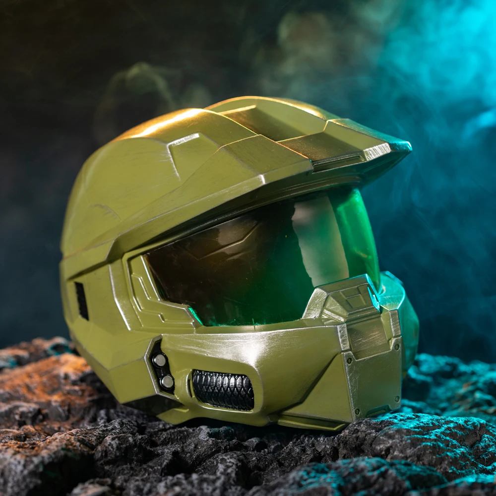 Xcoser Game Halo Infinite Аниме Косплей Мастер Шеф шлем Костюм маска аксессуар для взрослых