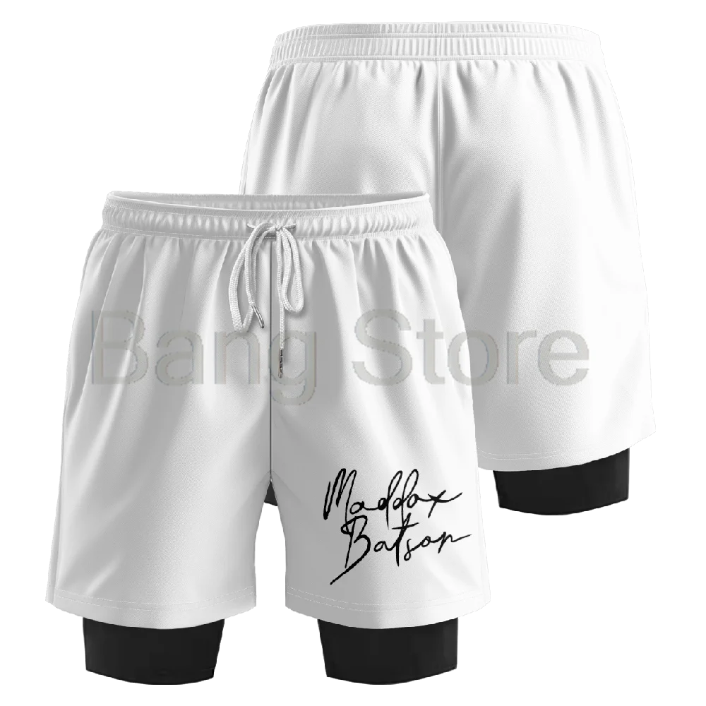 Maddox Batson Fake Шорты из двух частей Унисекс Повседневная уличная одежда Спортивные
